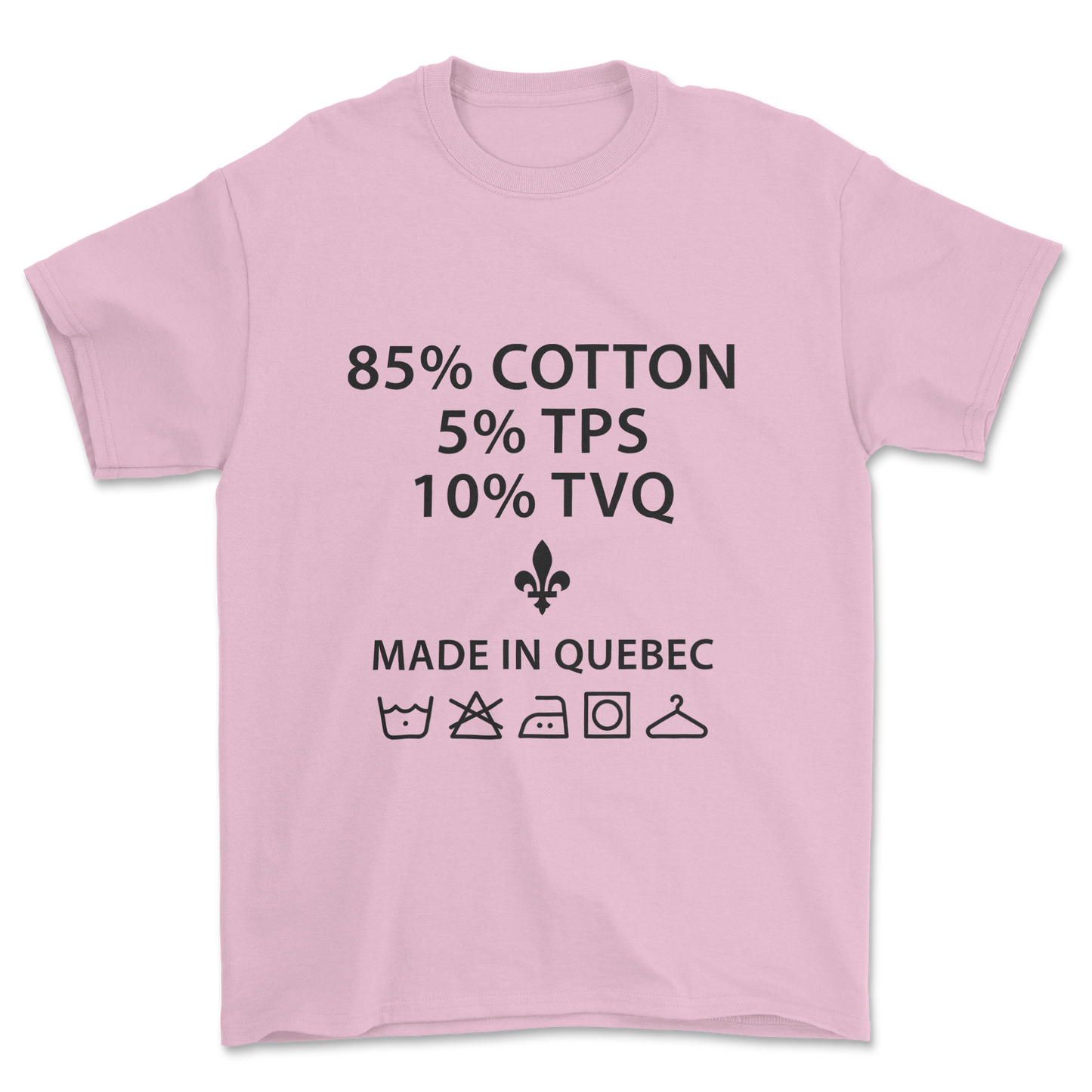 85% Cotton (Black Print) - Tee