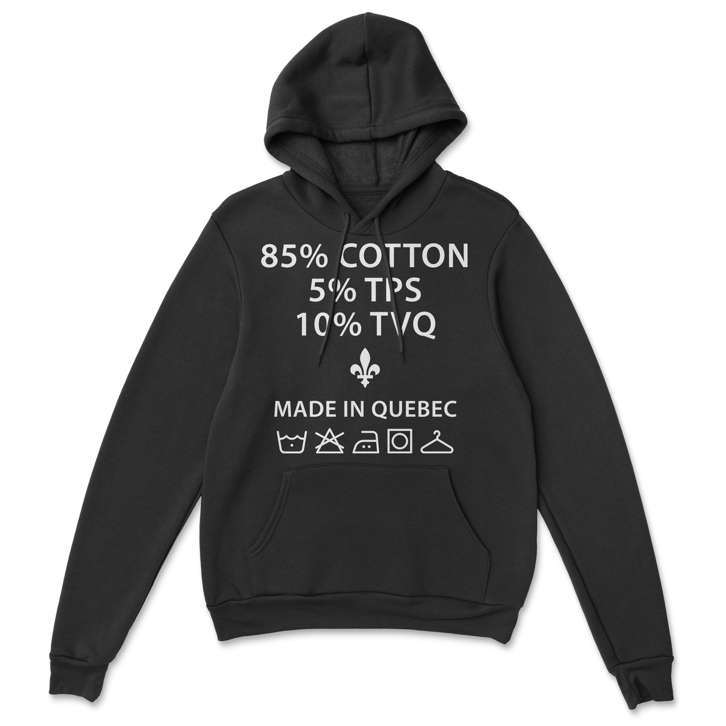 85 Cotton (White) - Hoodie