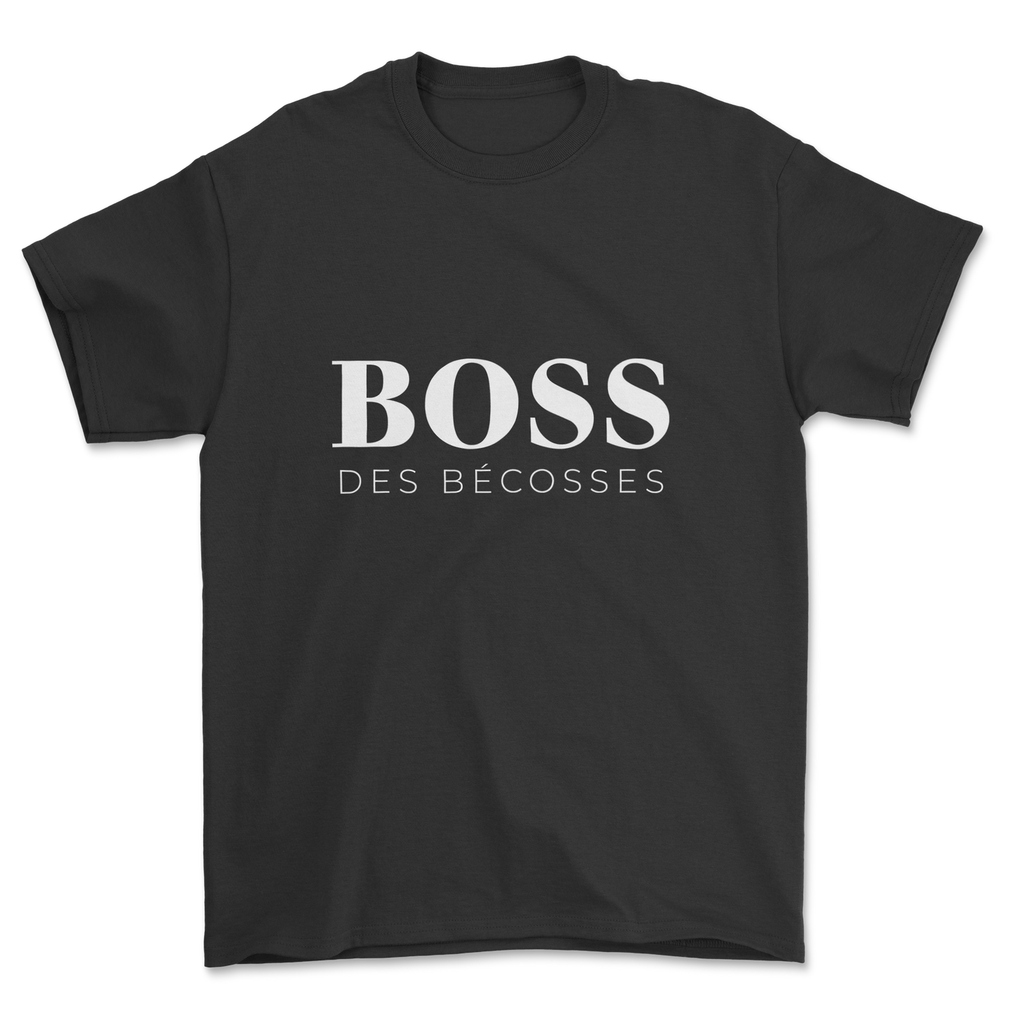 BOSS (white print) - Tee
