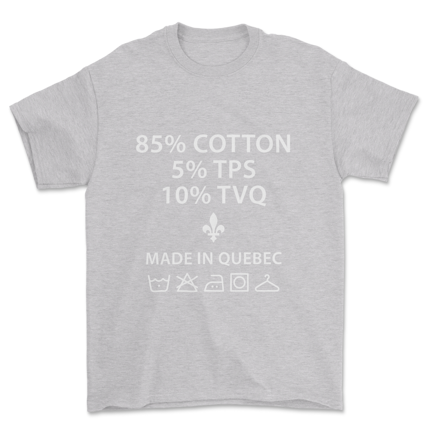 85% Cotton (white print) - Tee