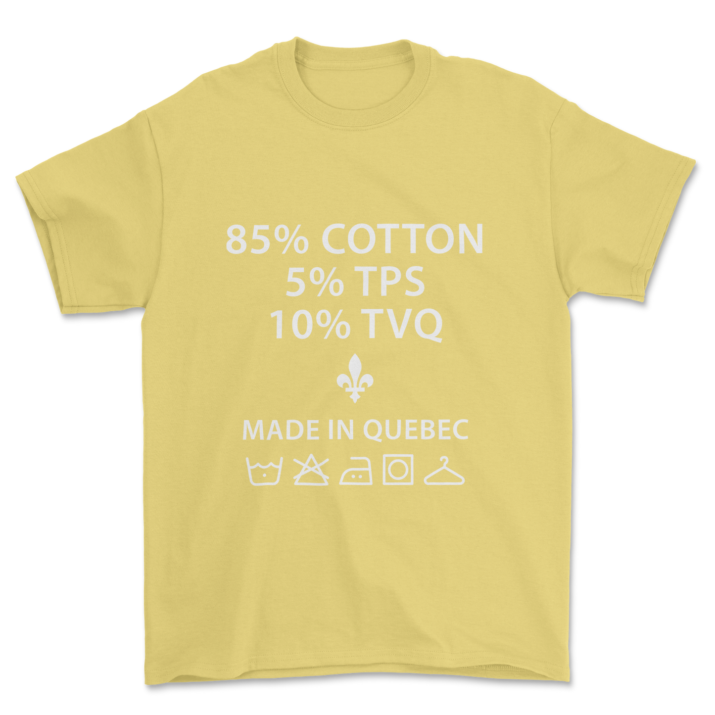 85% Cotton (white print) - Tee