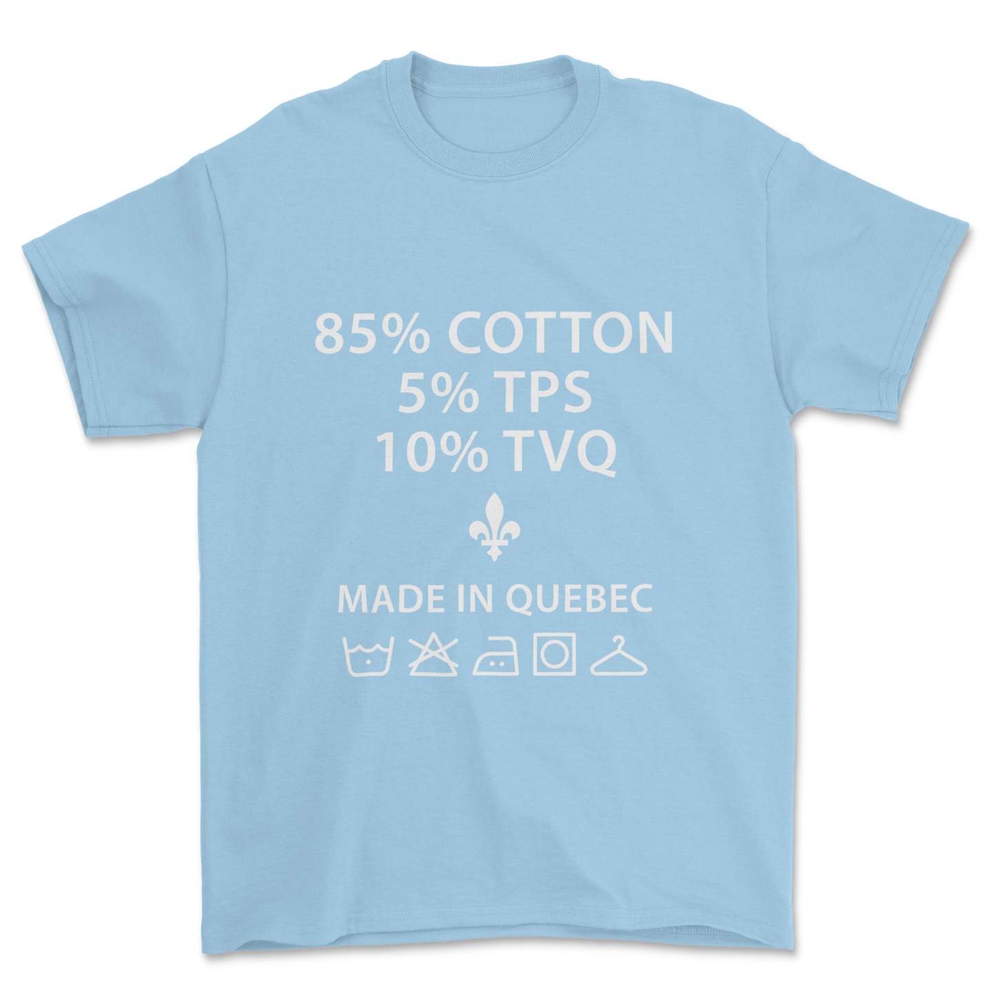 85% Cotton (white print) - Tee