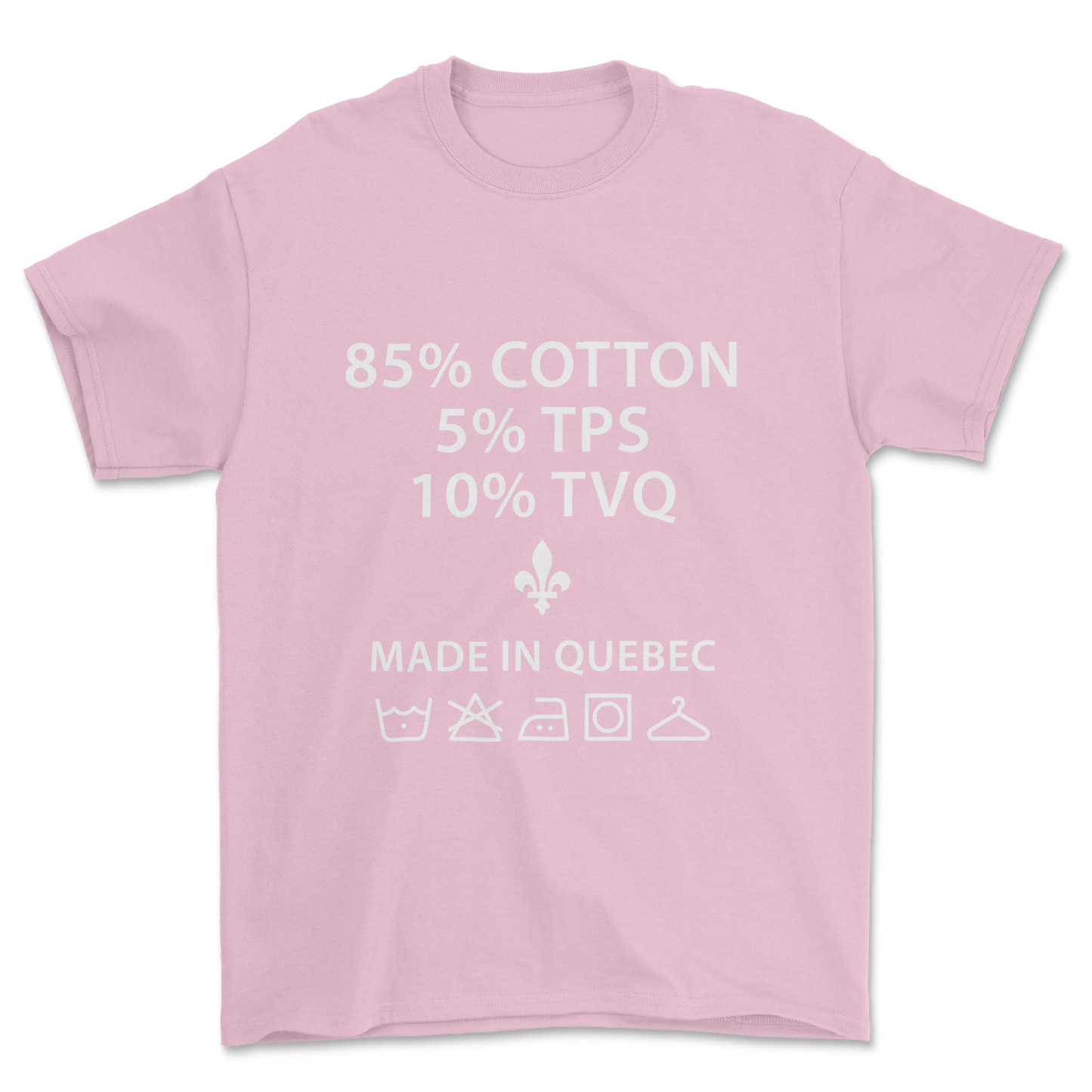 85% Cotton (white print) - Tee