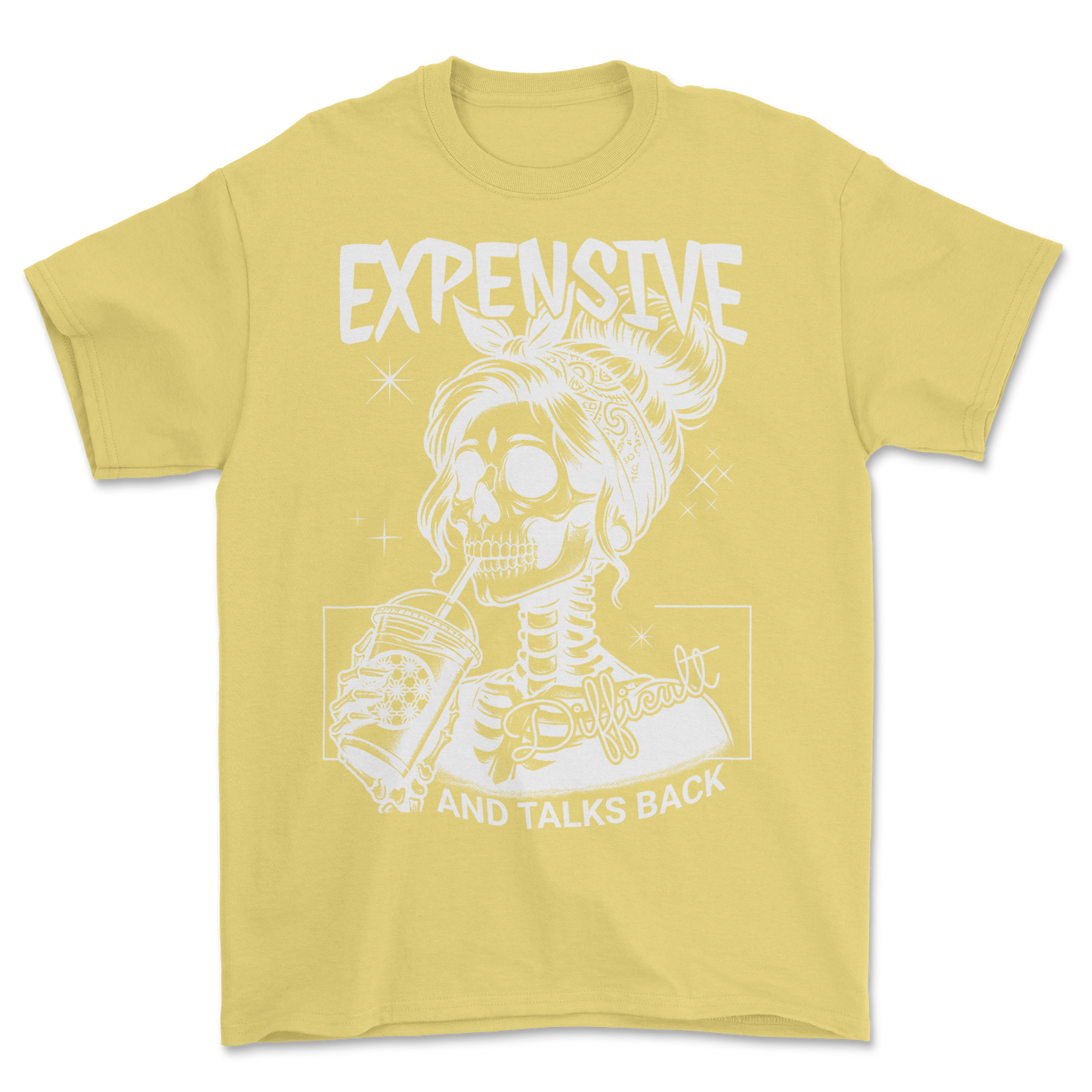 Expensive (White) - Tee