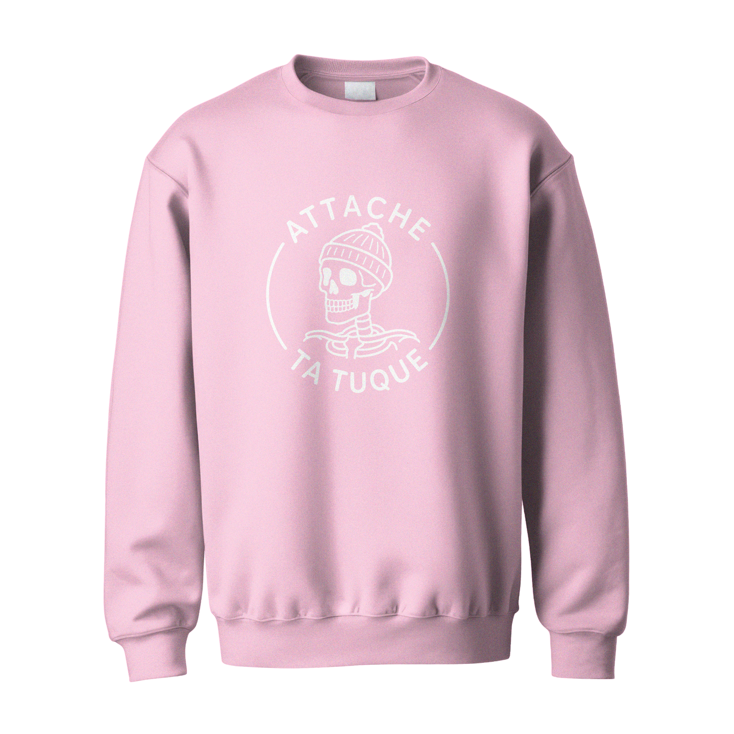 Attache ta Tuque (White) - Sweater