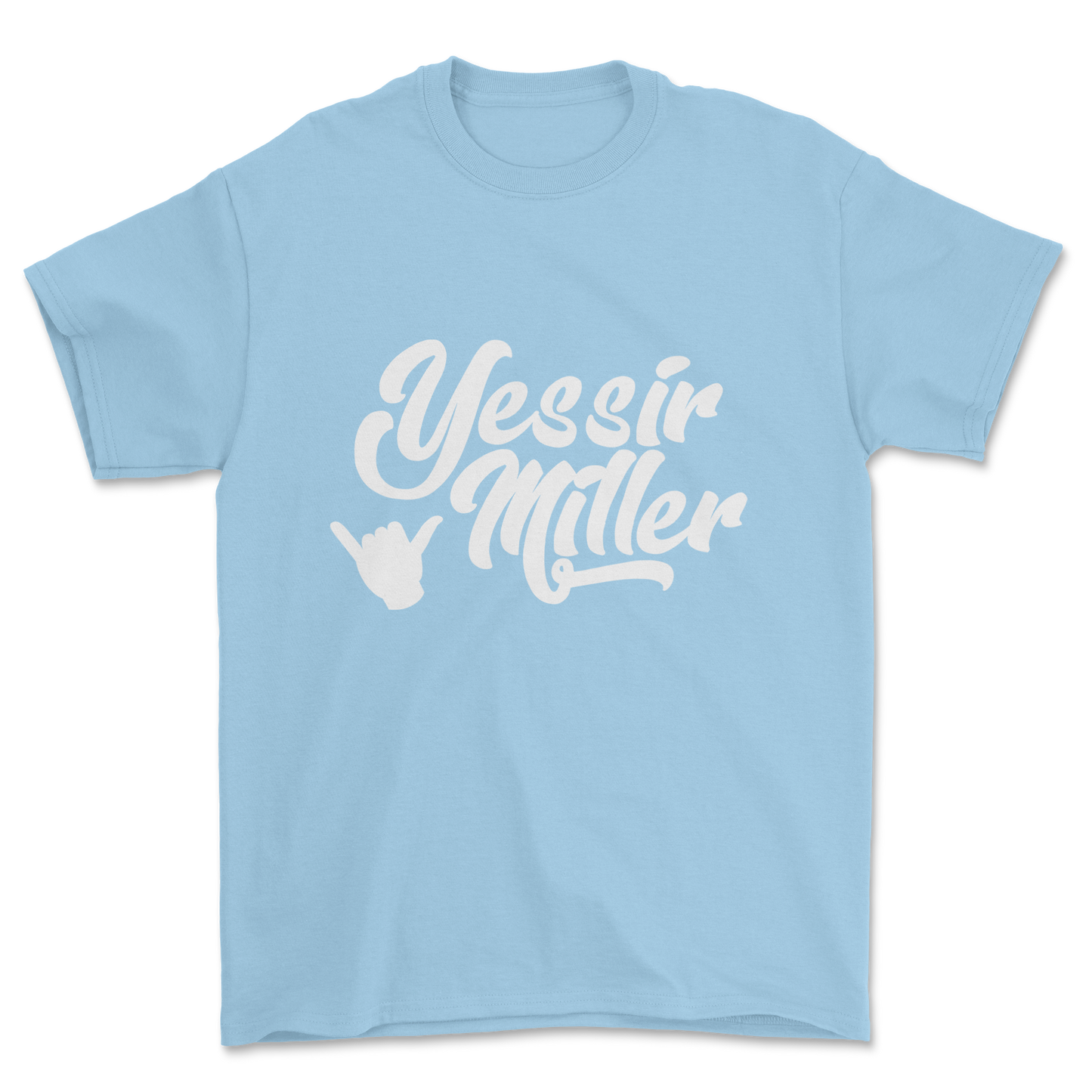 Yessir Miller (white print) - Tee