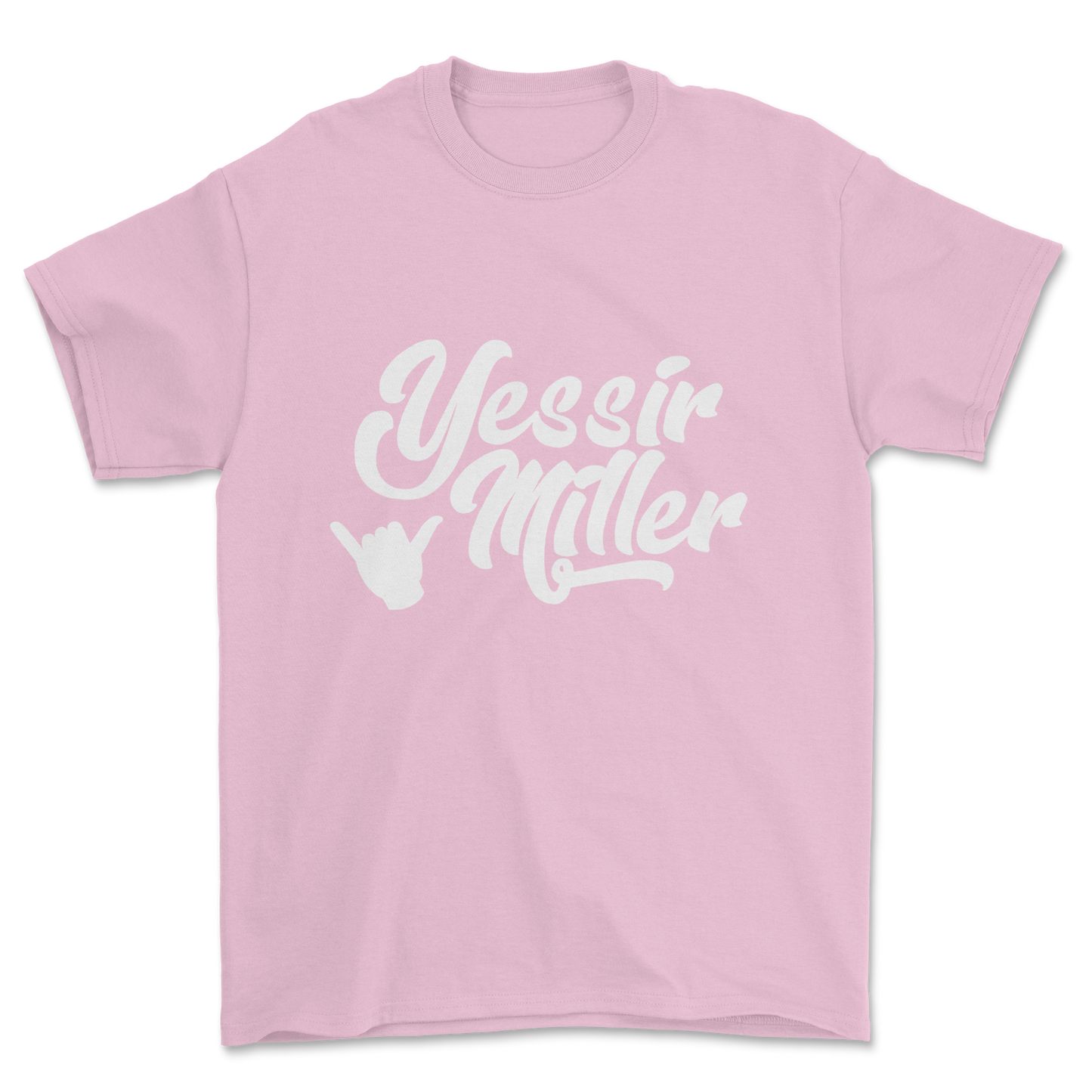 Yessir Miller (white print) - Tee