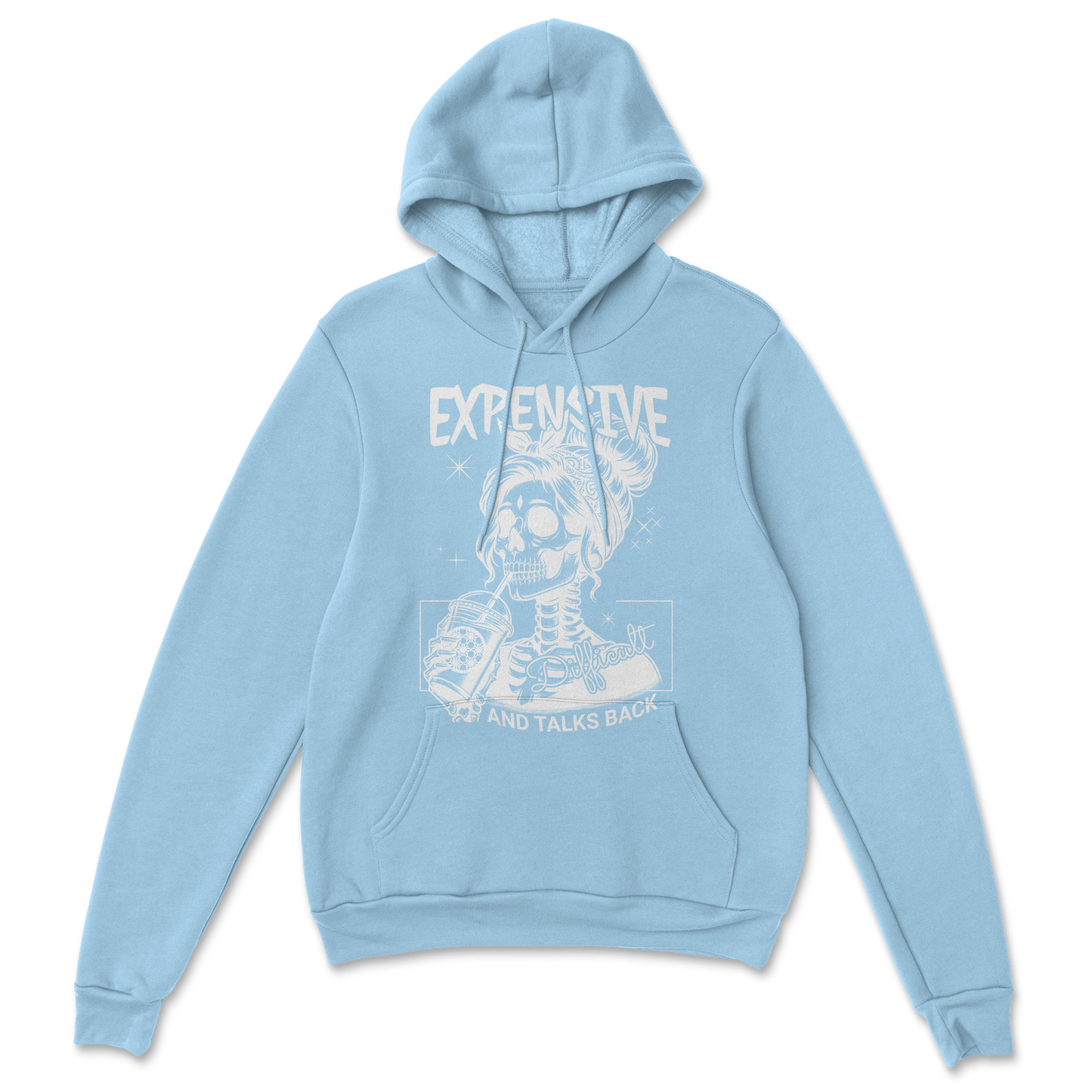 Expensive (White) - Hoodie