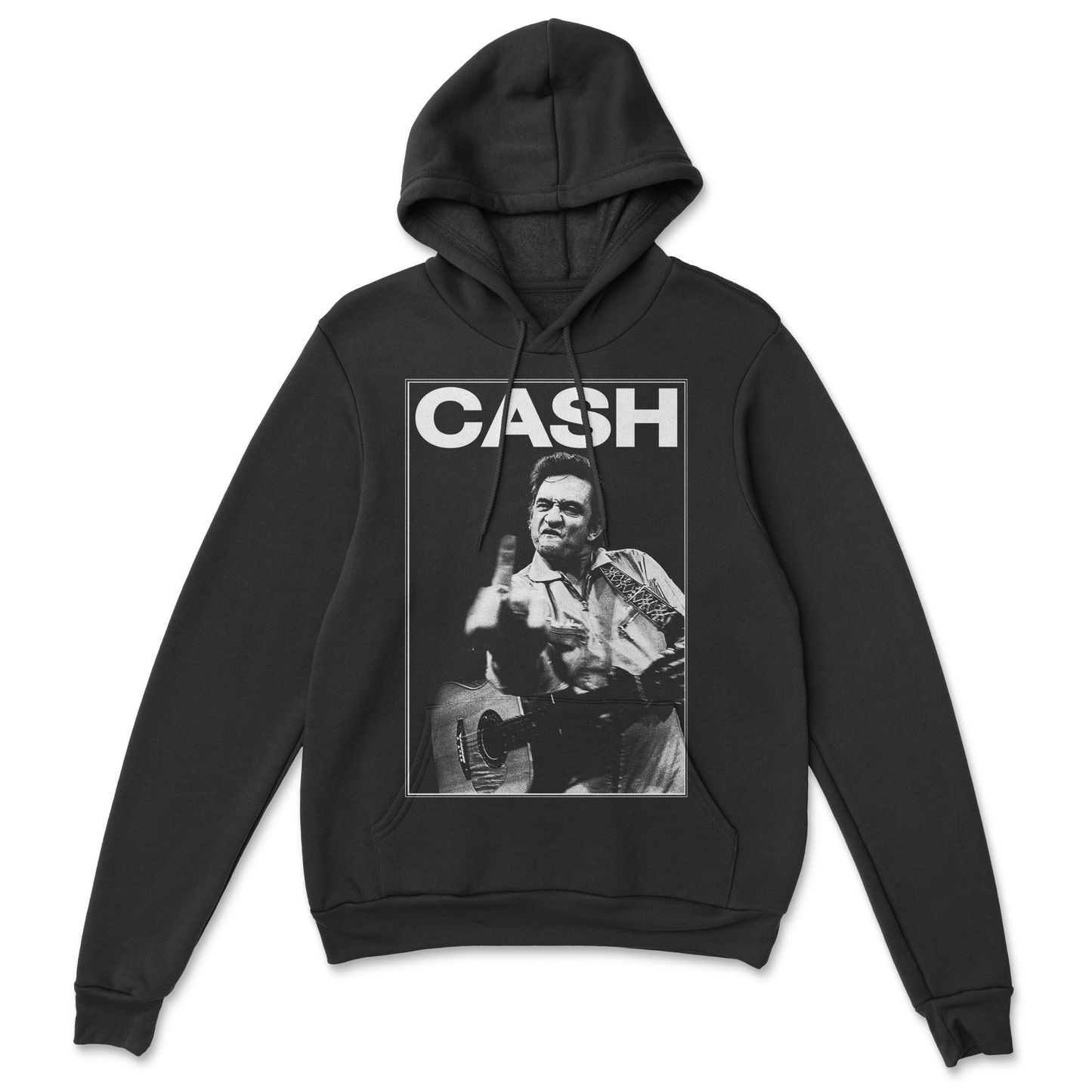 Sweat à capuche 85 % coton (blanc)