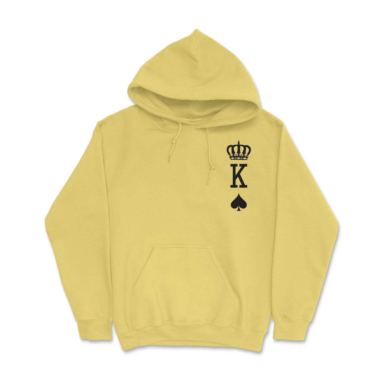 Sweat à capuche 85 % coton (blanc)