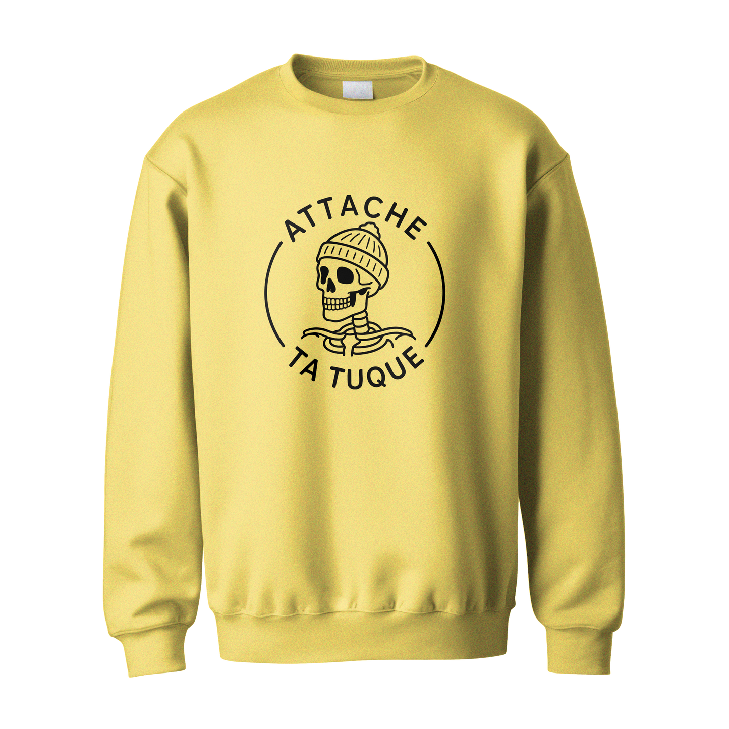 Attache ta Tuque (black) - Sweater