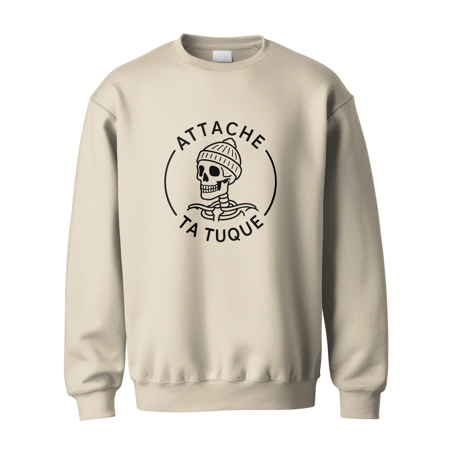 Attache ta Tuque (black) - Sweater