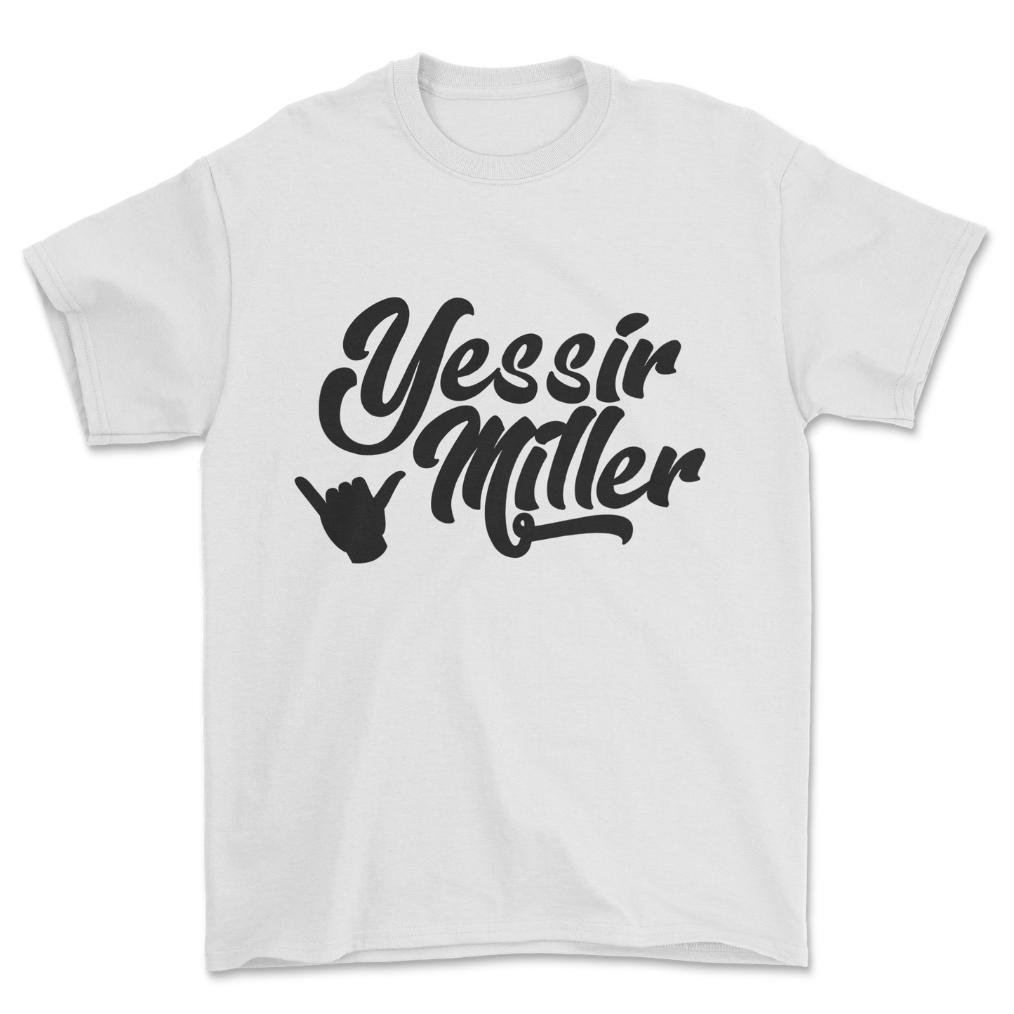 Yessir Miller (black print) - Tee
