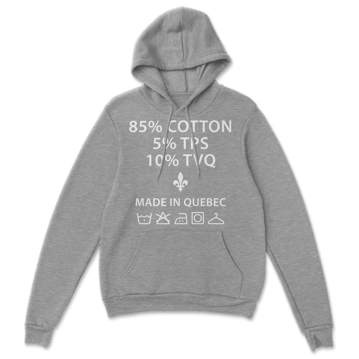 85 Cotton (White) - Hoodie