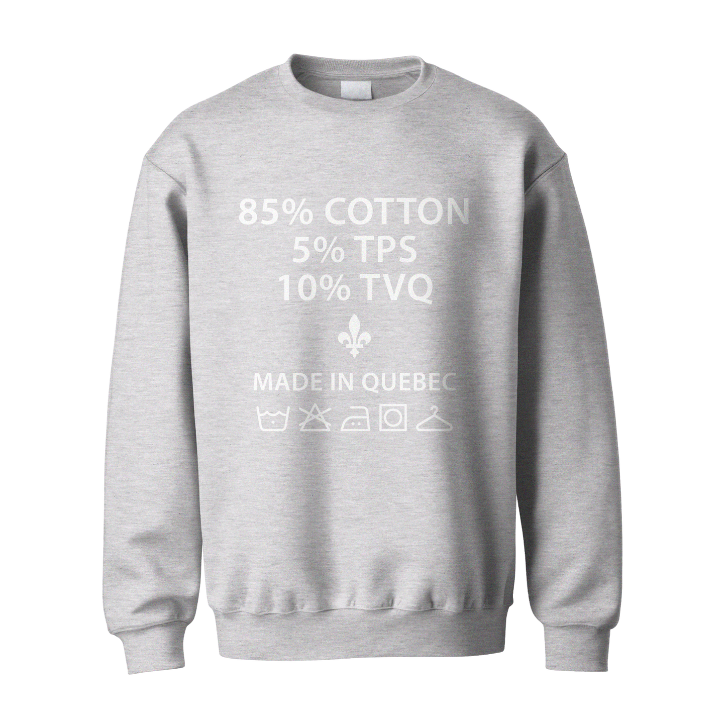 85% Cotton (White) - Sweater