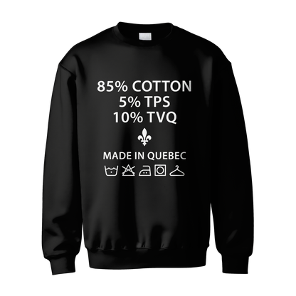 85% Cotton (White) - Sweater