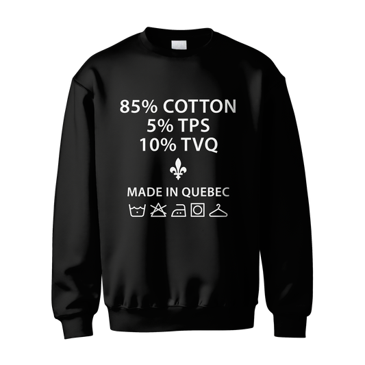 85% Cotton (White) - Sweater
