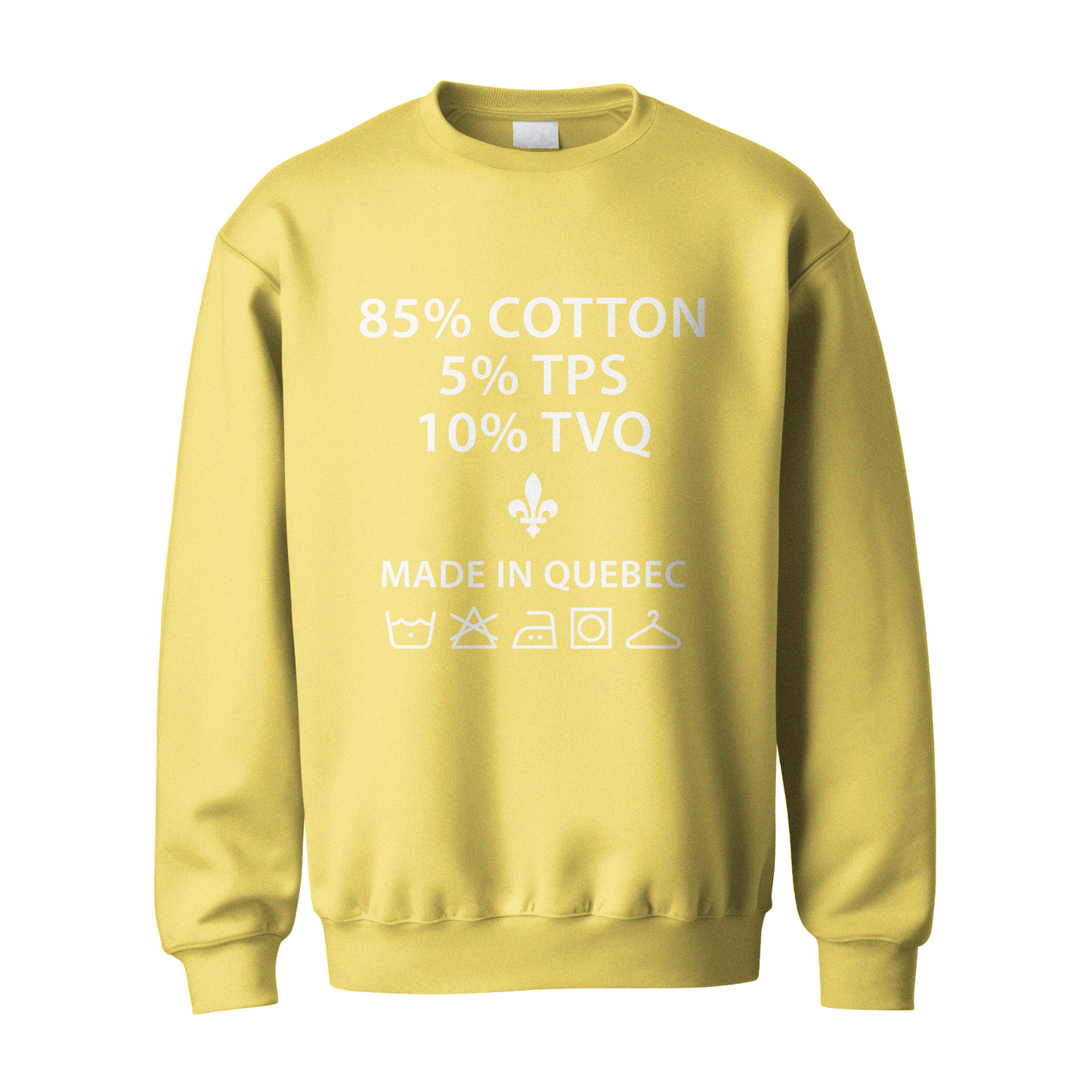 85% Cotton (White) - Sweater