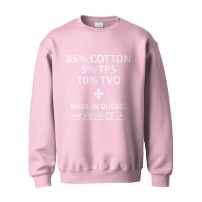 85% Cotton (White) - Sweater