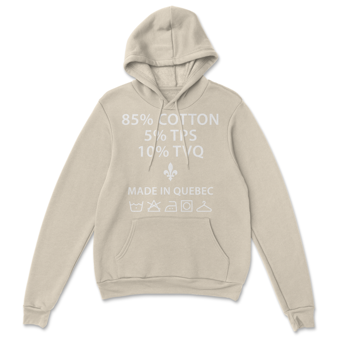 85 Cotton (White) - Hoodie