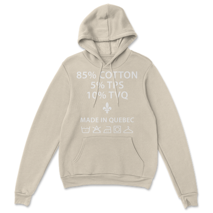 85 Cotton (White) - Hoodie