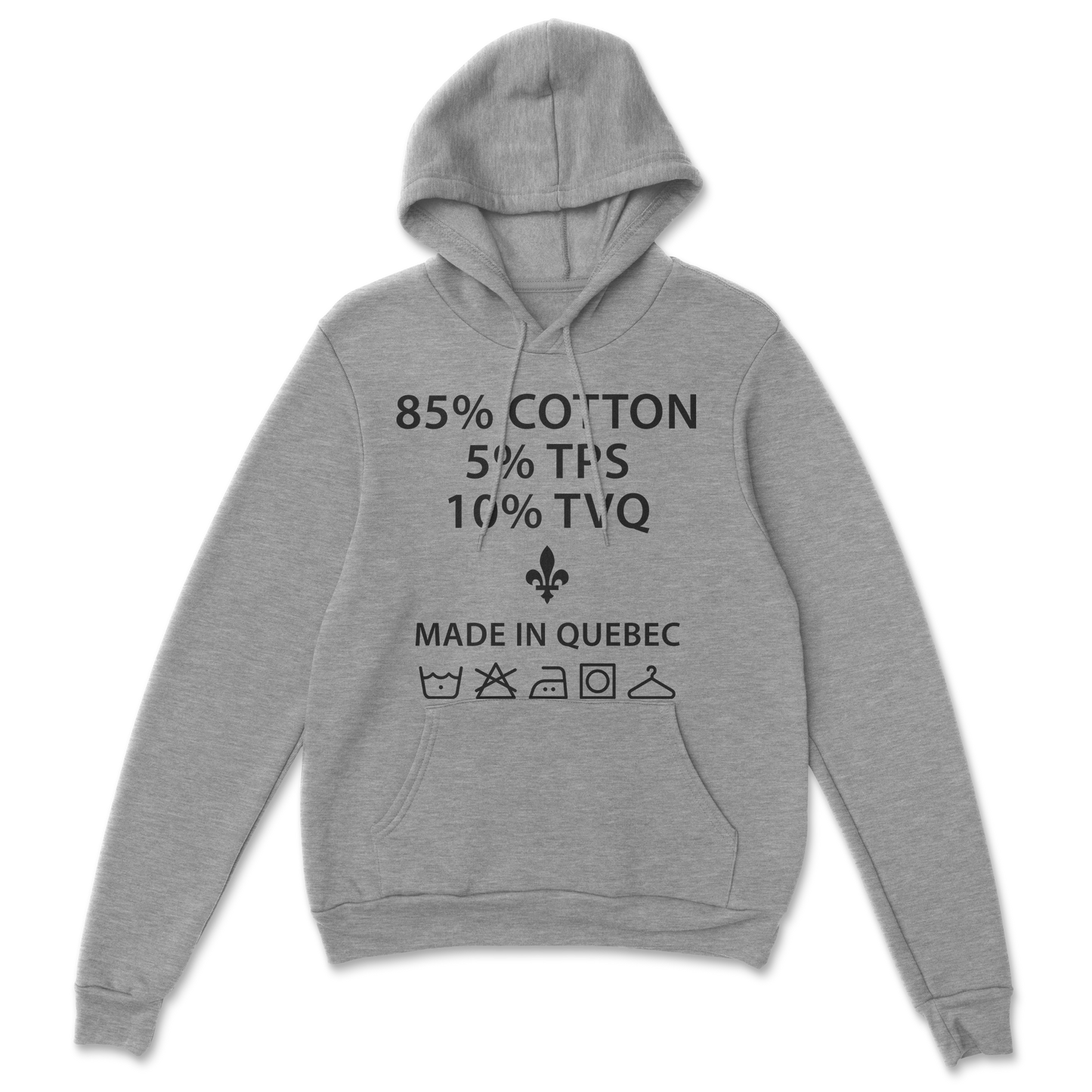 85 Cotton (Black) - Hoodie