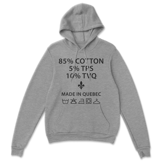85 Cotton (Black) - Hoodie