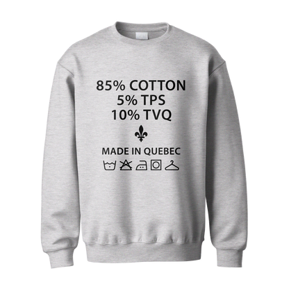 85% Cotton (Black) - Sweater