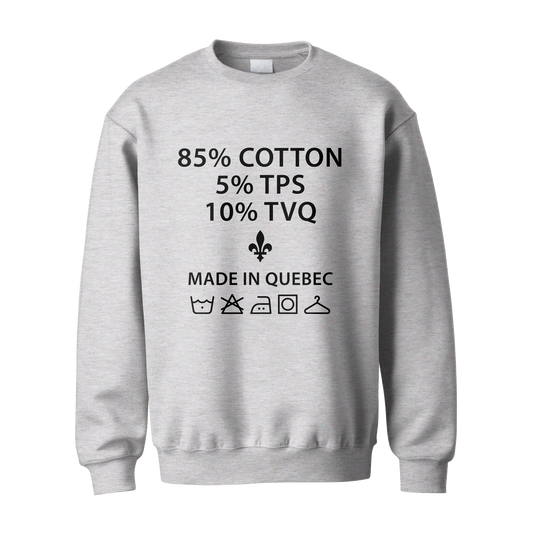 85% Cotton (Black) - Sweater