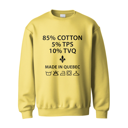 85% Cotton (Black) - Sweater