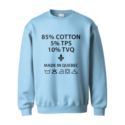 85% Cotton (Black) - Sweater