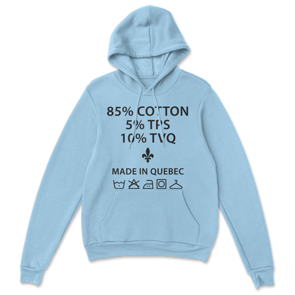 85 Cotton (Black) - Hoodie