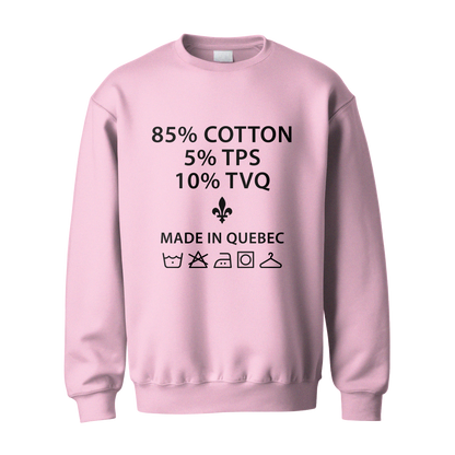 85% Cotton (Black) - Sweater