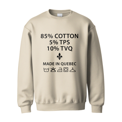 85% Cotton (Black) - Sweater