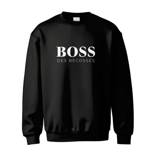 Boss (White) - Sweater