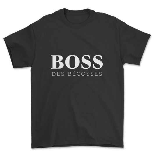 BOSS (white print) - Tee