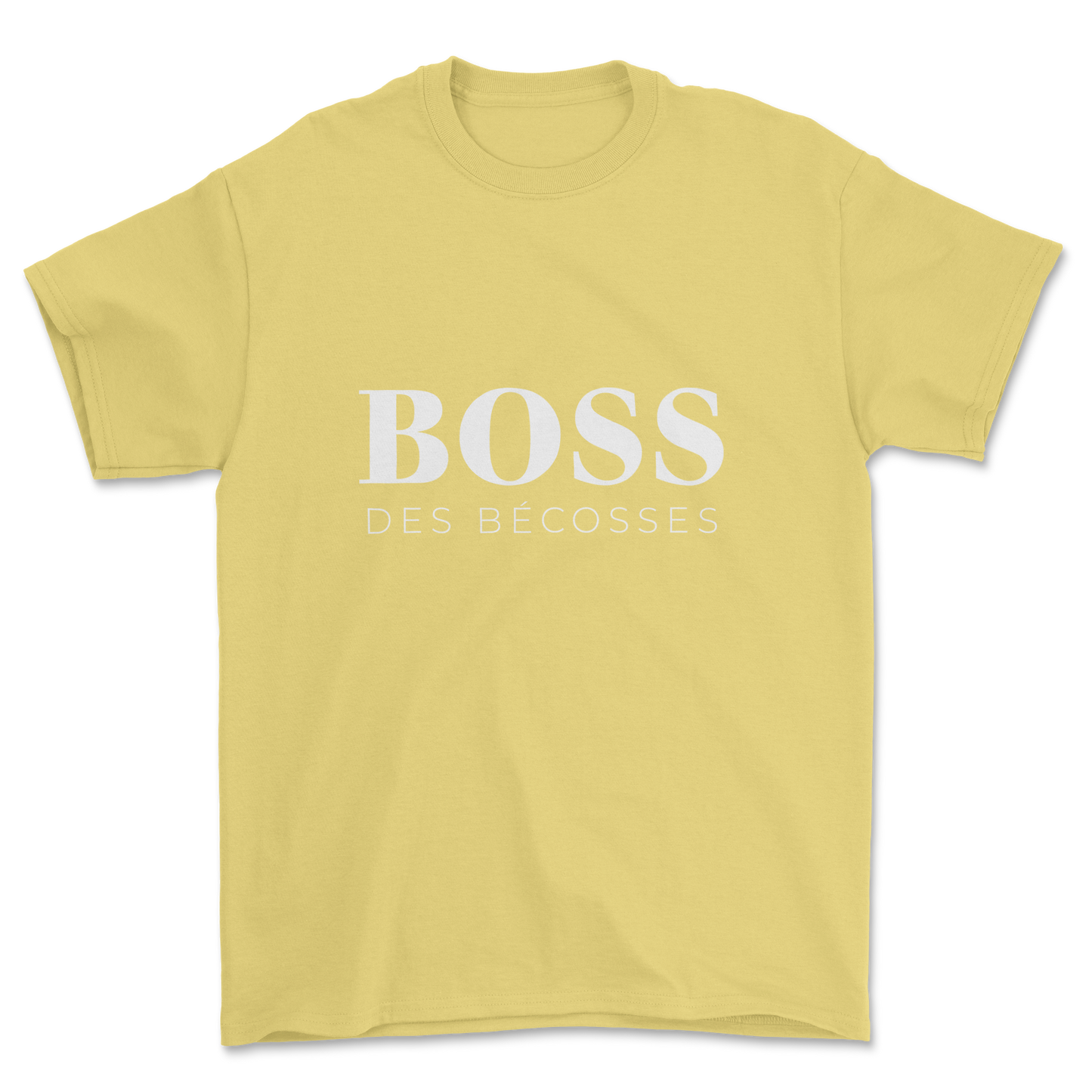 BOSS (white print) - Tee
