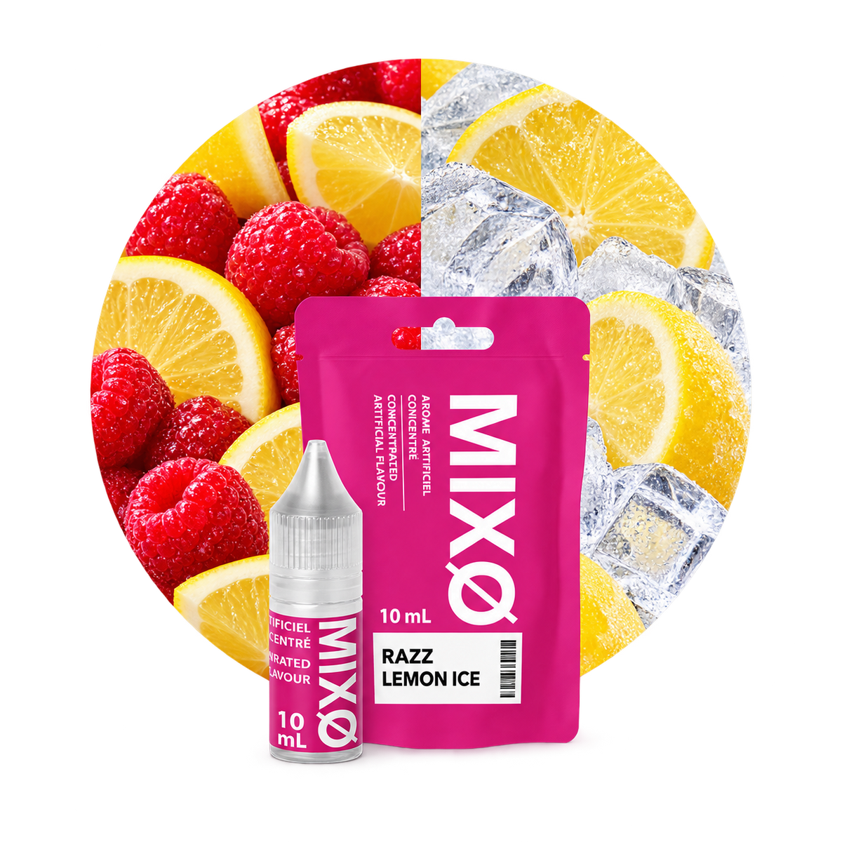 Razz Lemon Ice - 10 ML (5 PACK)
