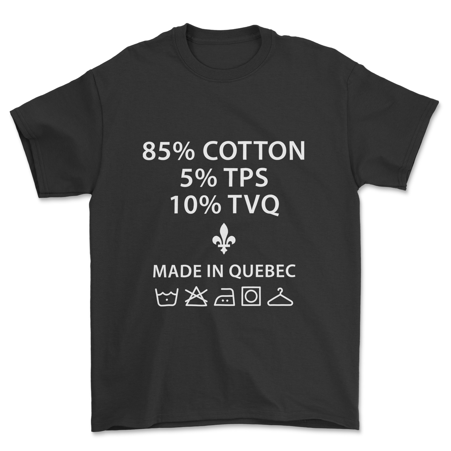 85% Cotton (white print) - Tee