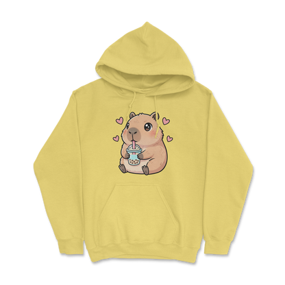 Sweat à capuche 85 % coton (blanc)