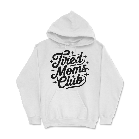 Sweat à capuche 85 % coton (blanc)