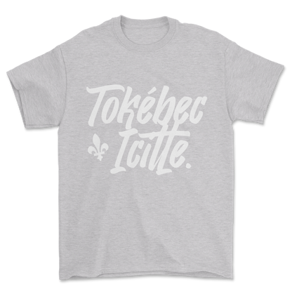 Tokébec (white print) - Tee