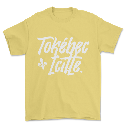Tokébec (white print) - Tee
