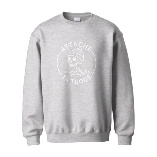 Attache ta Tuque (White) - Sweater