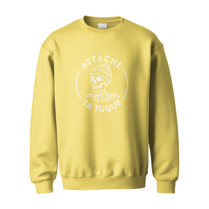 Attache ta Tuque (White) - Sweater