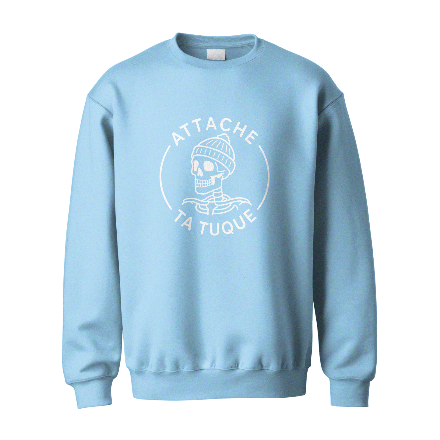 Attache ta Tuque (White) - Sweater