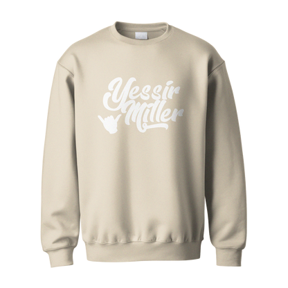 Yessir Miller (White) - Sweater