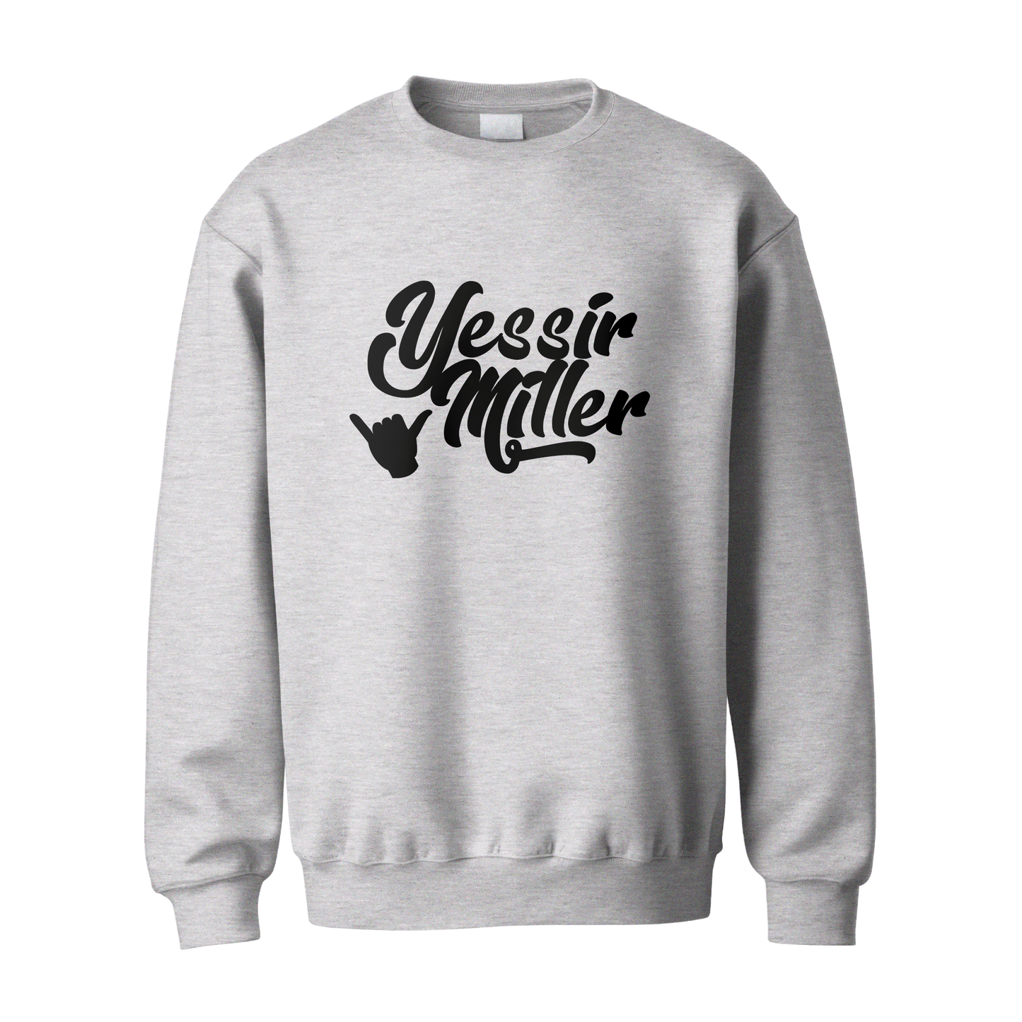 Yessir Miller (Black) - Sweater