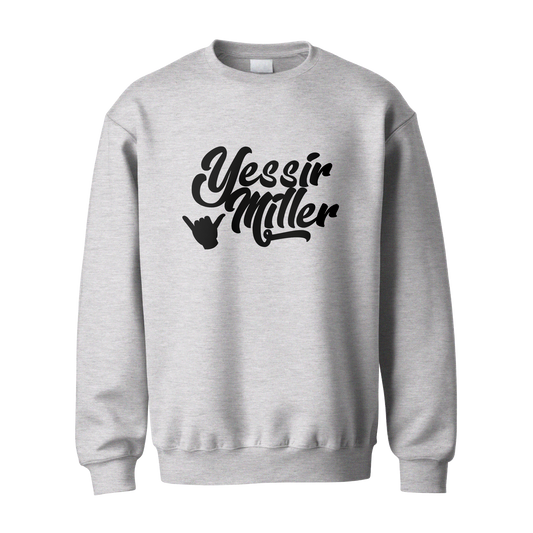 Yessir Miller (Black) - Sweater