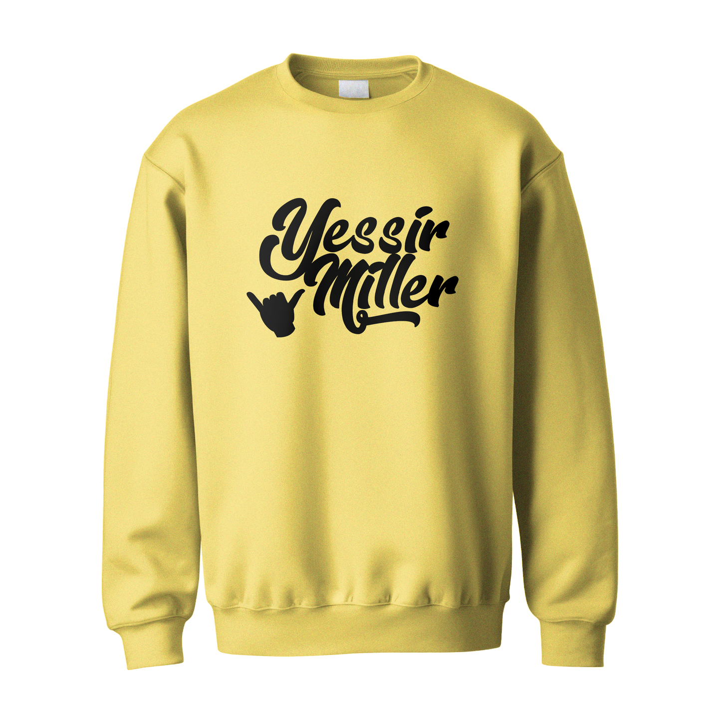 Yessir Miller (Black) - Sweater